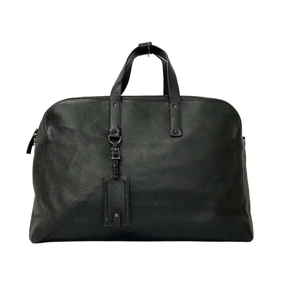 Valentinogaravani Black Silver Leather #364005V54B